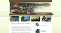 Desktop Screenshot of masonboroboatslips.com